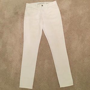 GAP Kids  White Denim Super Skinny Jeans